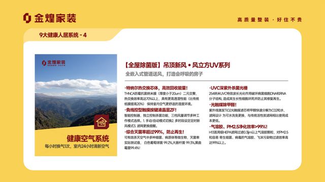 大健康人居系统赋能高品质住宅新时代j9九游会真人游戏第一金煌家装九(图3)